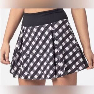 NWT NIKE Women’s Dri-Fit Logo Black/White Tennis Pickle Ball Skort - Size XL